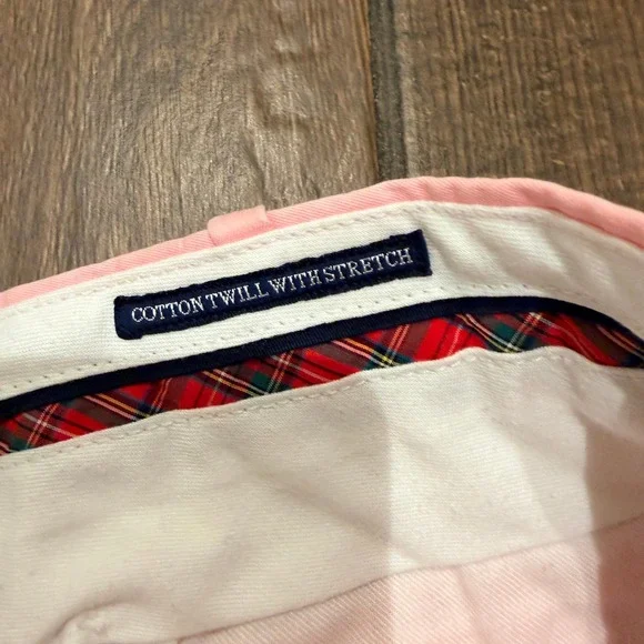 Polo Golf Ralph Lauren Mens 40 Pink Fairway Fit Pleated Cotton Stretch Shorts - Picture 3 of 9